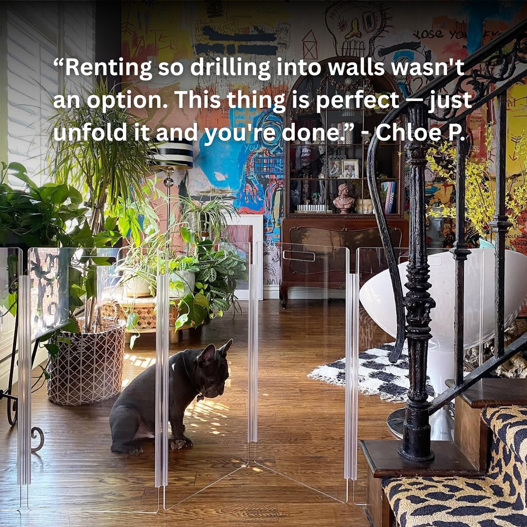 Indoor Pet Gate by UNSEEN™